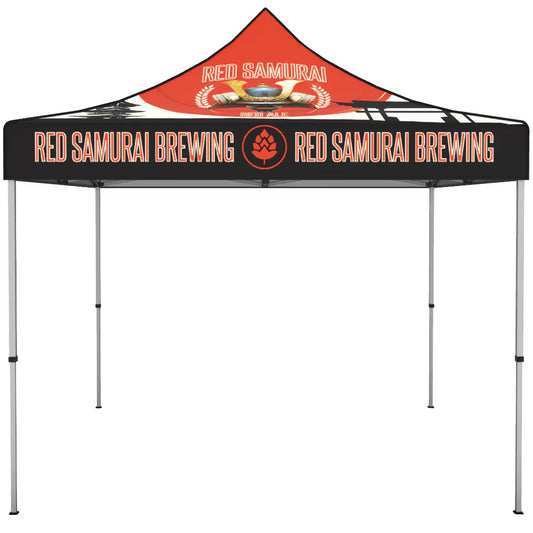 10ft Steel Custom Canopy Tent with Full-Color Print – Perfect for Outdoor Events